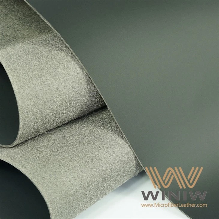 Anti-Wrinkle Microfiber PU Artificial Leather For Footwear Uppers manufacturers