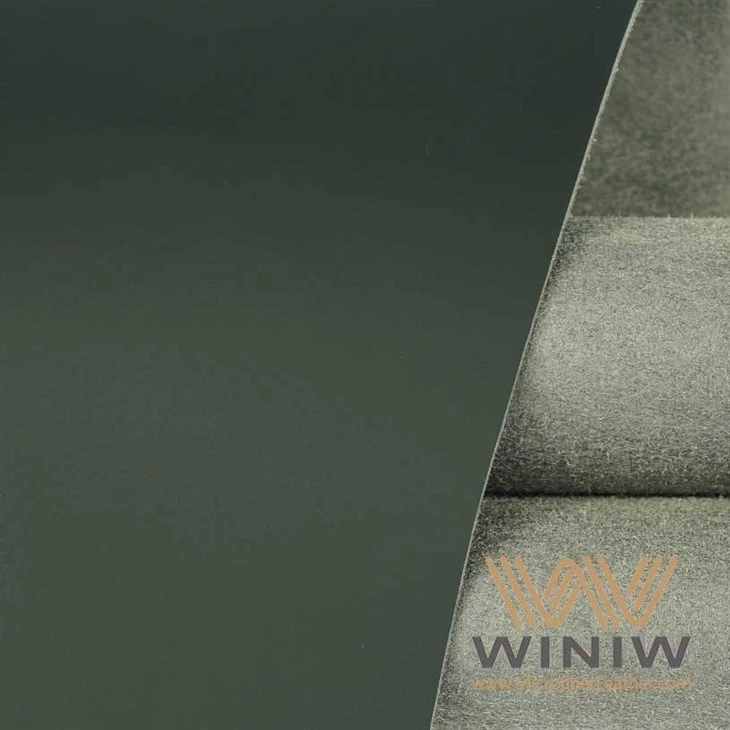 Anti-Wrinkle Microfiber PU Artificial Leather For Footwear Uppers suppliers