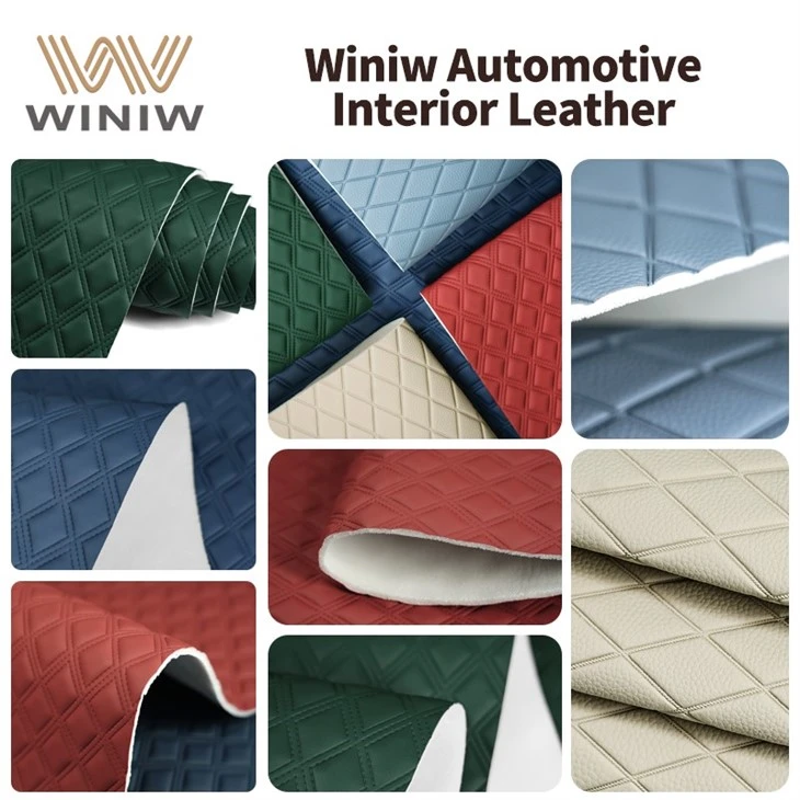 PVC Microfiber Leather – Stain Resistant Synthetic Leather For Automotive Seating factory