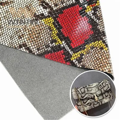 Жоғары вегетариандық фаукс Микрофиберді сөмке былғары мата